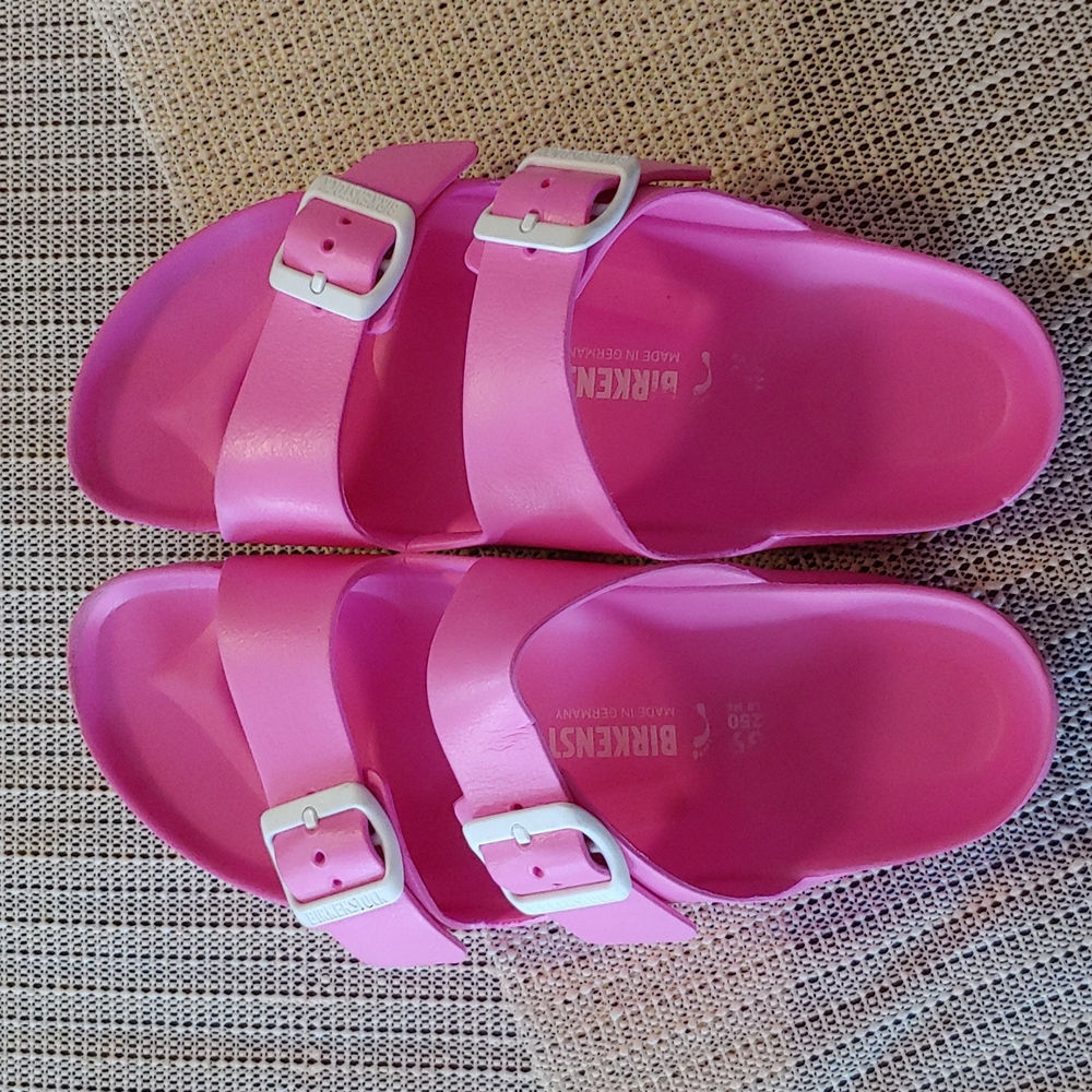 Pink EVA Birkenstocks Size 39